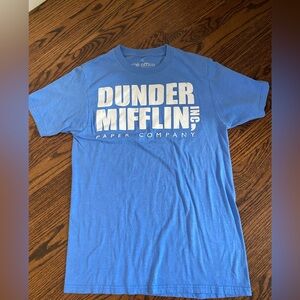 The OFFICE - Dunder Mifflin paper company shirt - size small- offical‎ merch